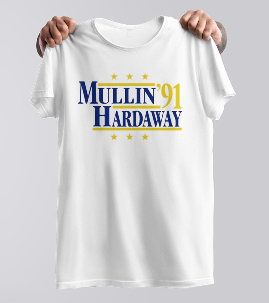 Mullin Hardaway 91 Stars Golden State Warriors T-Shirt