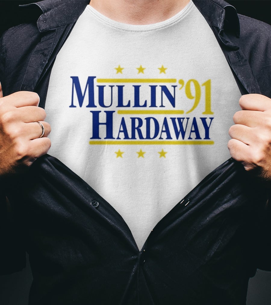 Mullin Hardaway 91 Stars Golden State Warriors T-Shirt