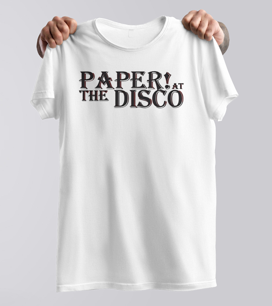 Paper At The Disco Band Music Emo Inspired Nostalgia T-Shirt