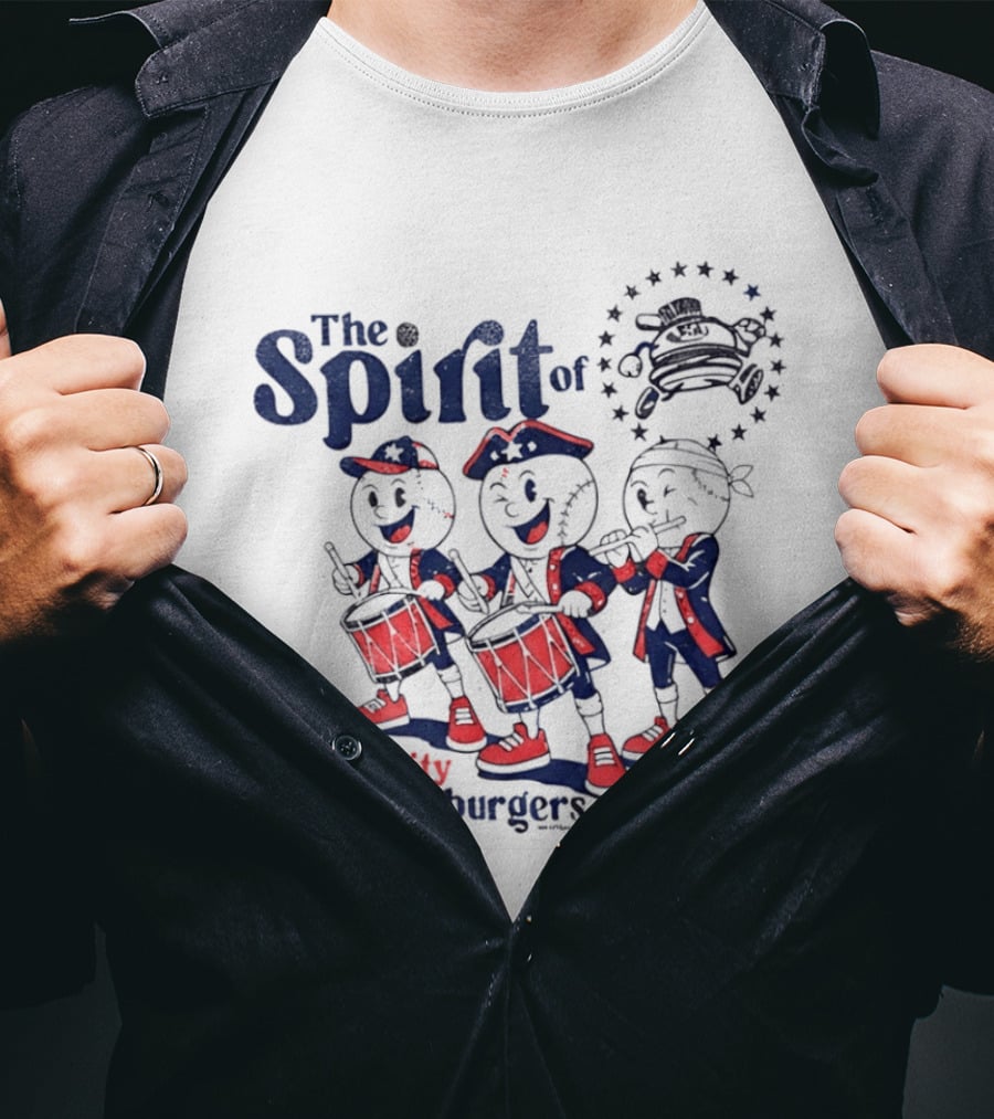 The Spirit Of Hub City Spartanburgers 250 Drummers Parade T-Shirt