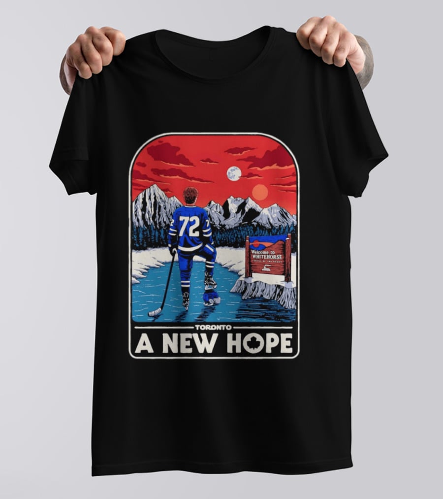 Toronto A New Hope Welcome To Whitehorse Hockey Yukon T-Shirt