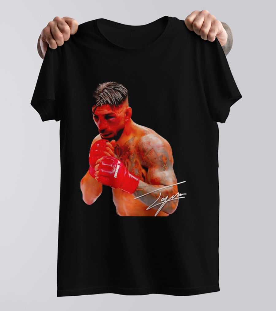 Ilia Topuria Signature Series MMA Fighter T-Shirt