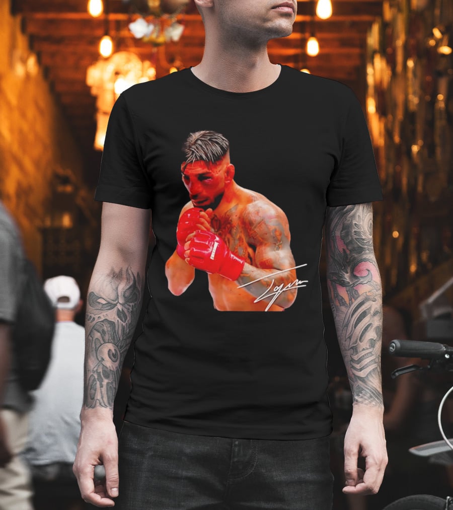 Ilia Topuria Signature Series MMA Fighter T-Shirt