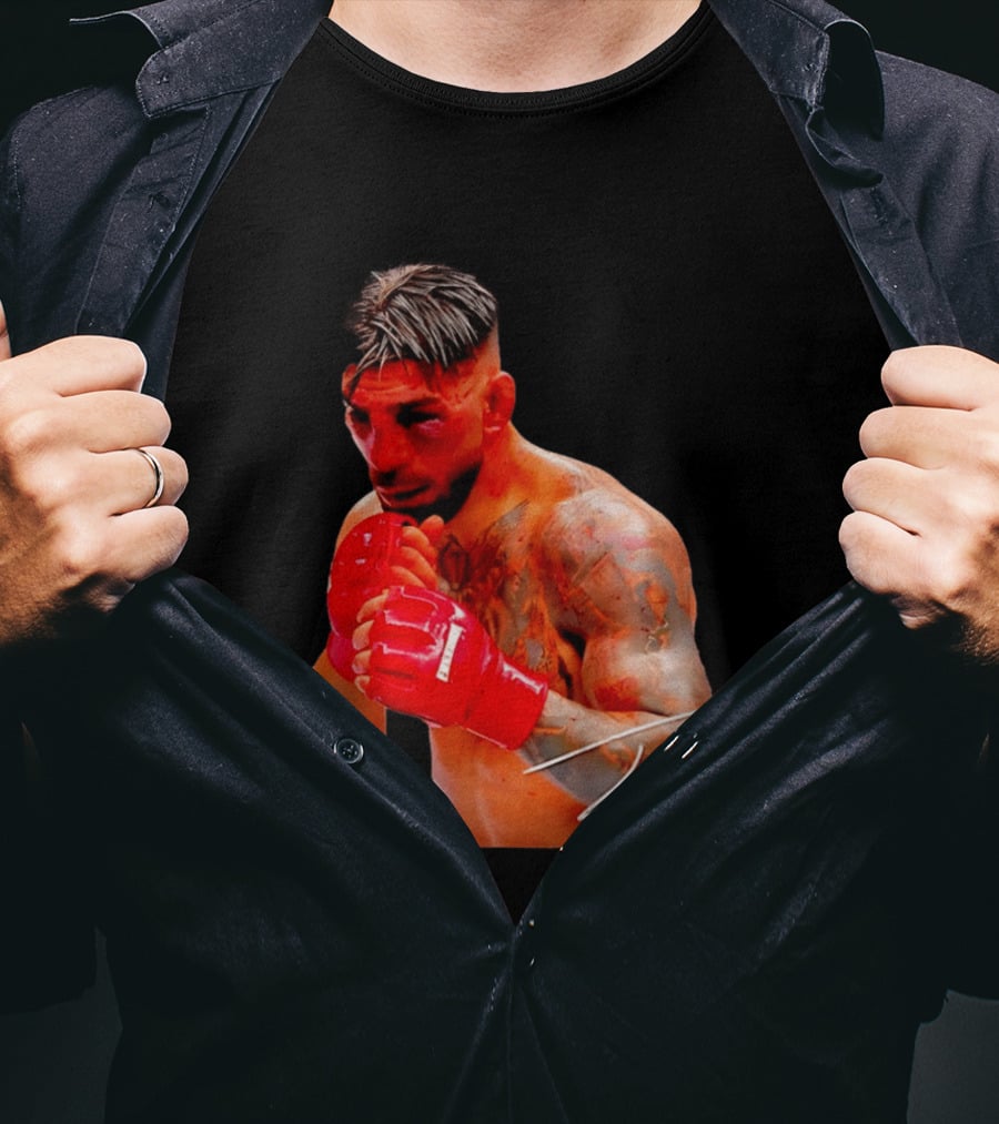 Ilia Topuria Signature Series MMA Fighter T-Shirt