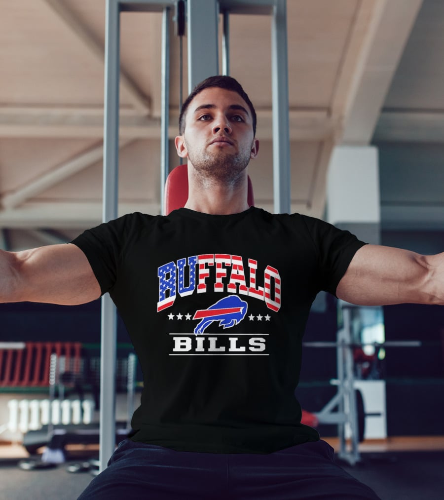 Buffalo Bills 1776 2026 American Flag 250 Years 4th Of July Celebration T-Shirt