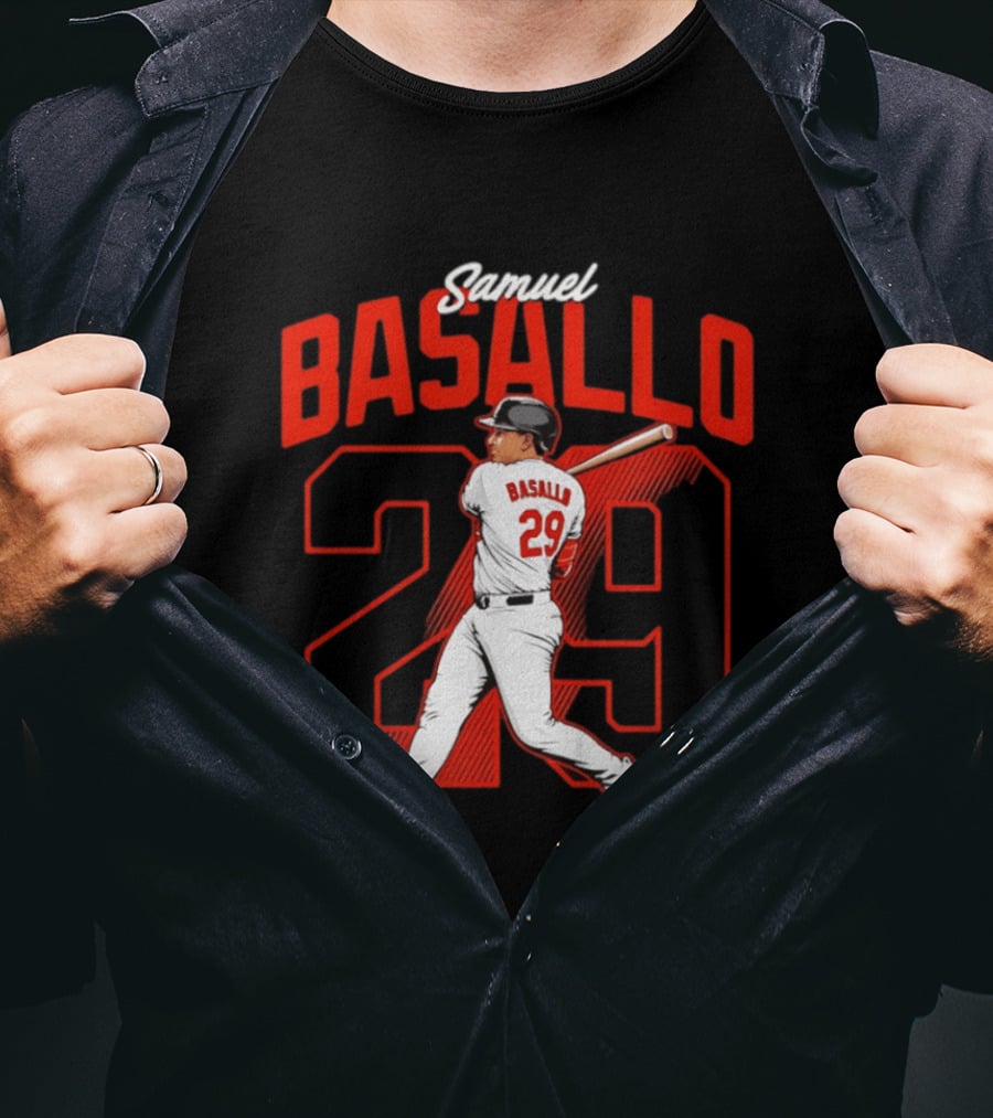 Samuel Basallo 29 Baltimore Orioles Baseball Player T-Shirt