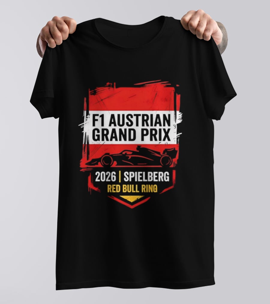 F1 Austrian Grand Prix 2026 Spielberg Red Bull Ring Racing Memorabilia T-Shirt