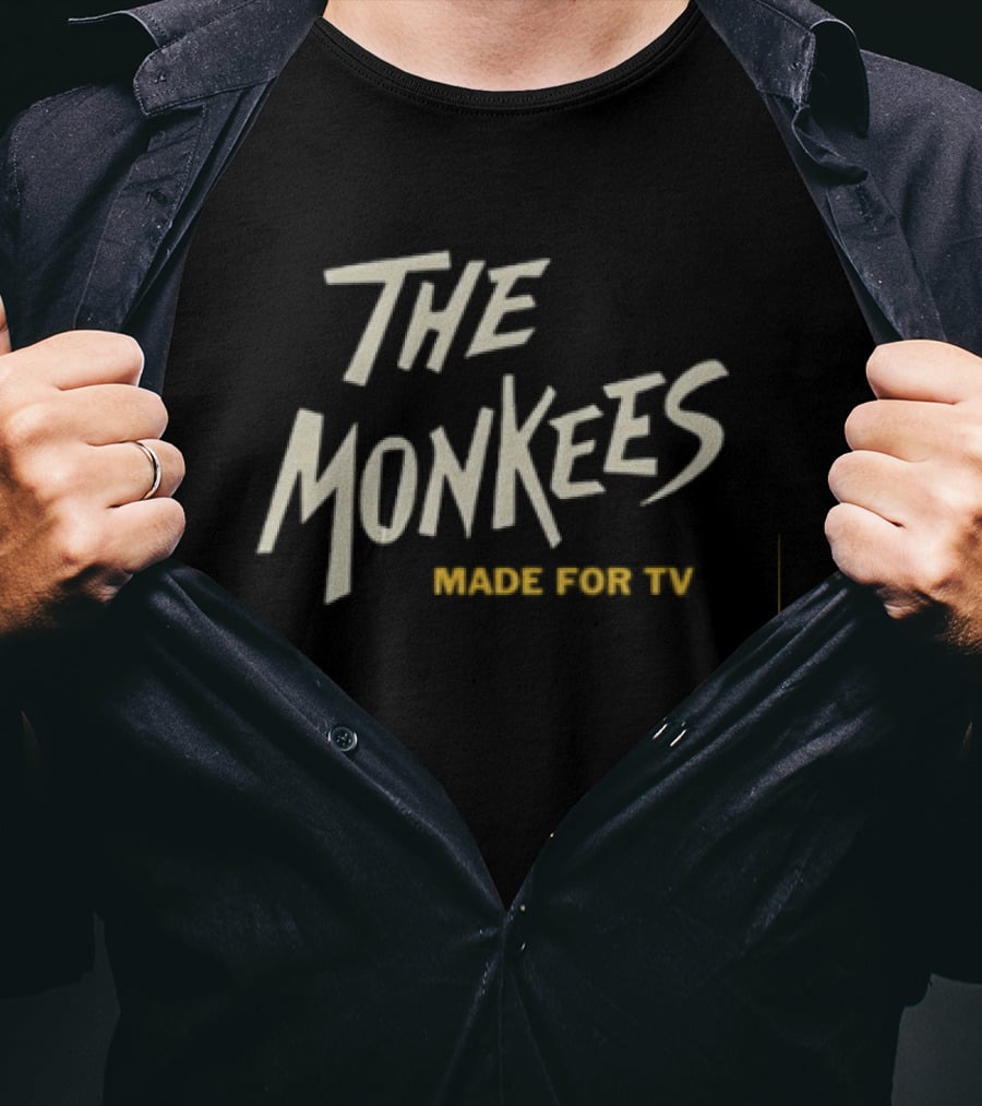 The Monkees Made For TV Pop Classic Iconic Band T-Shirt