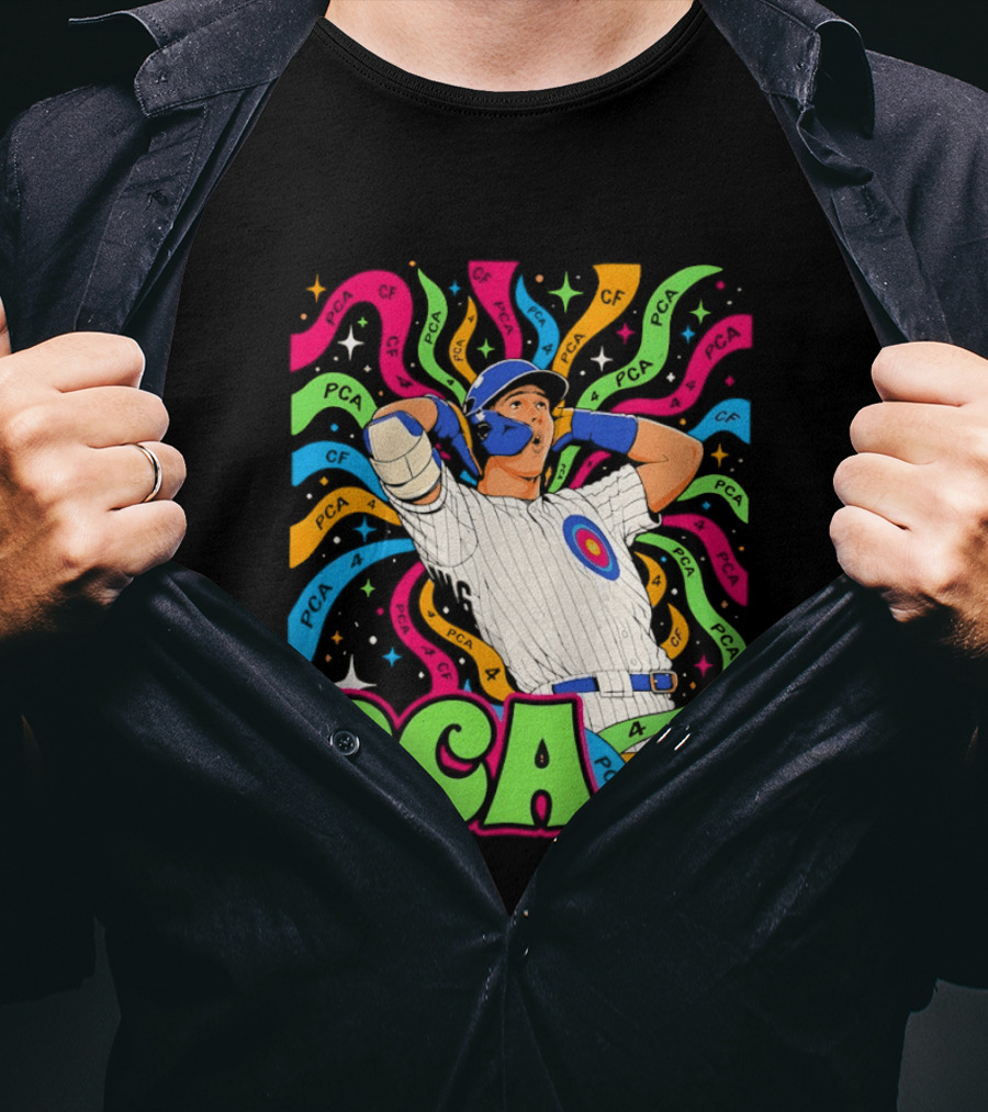 PCA Pete Crow Armstrong Chicago Cubs 90s MLB Baseball T-Shirt