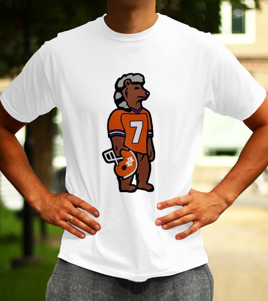 Morgan Wallen Bear 7 Clemson Tigers Football Country Music T-Shirt