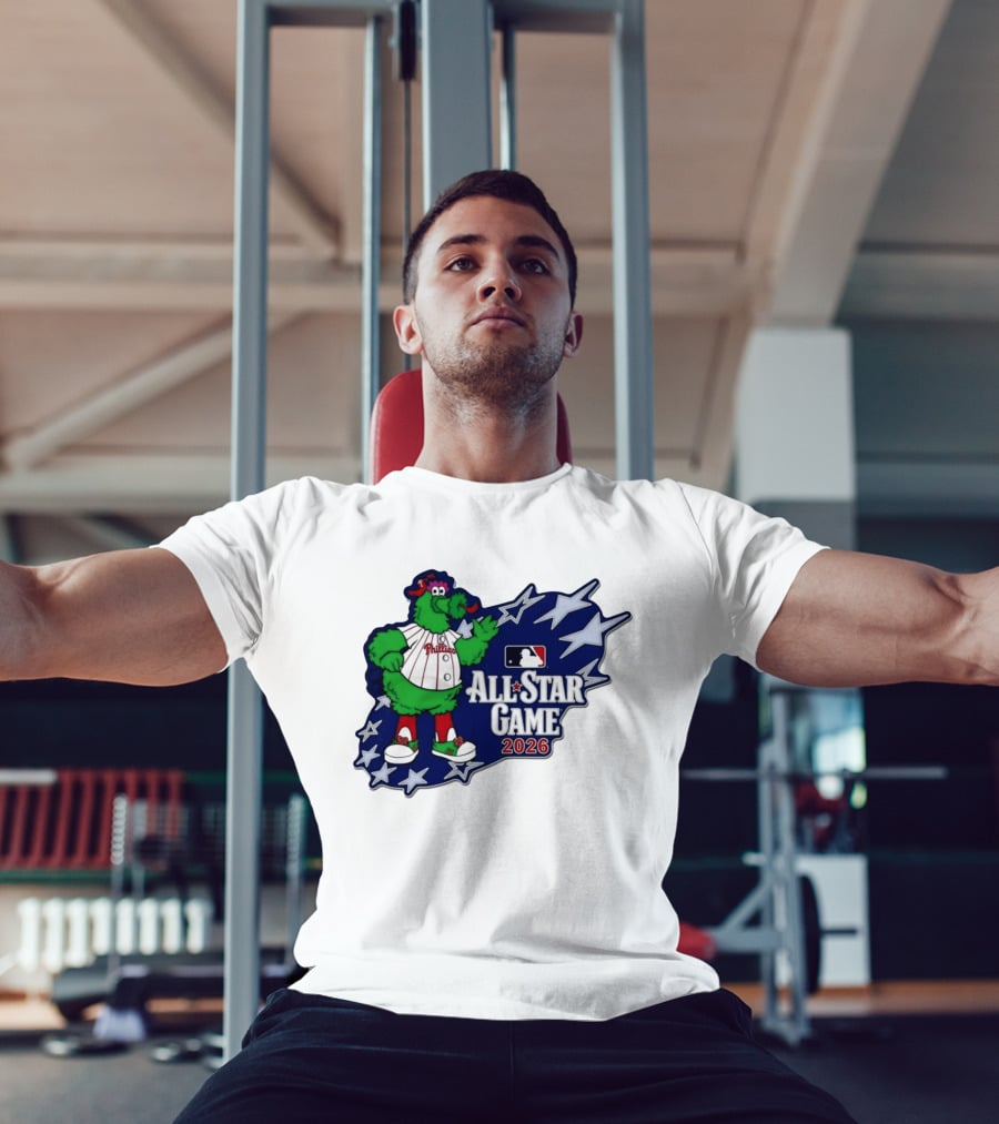Philadelphia Phillies MLB All Star Game 2026 Phanatic Stars T-Shirt