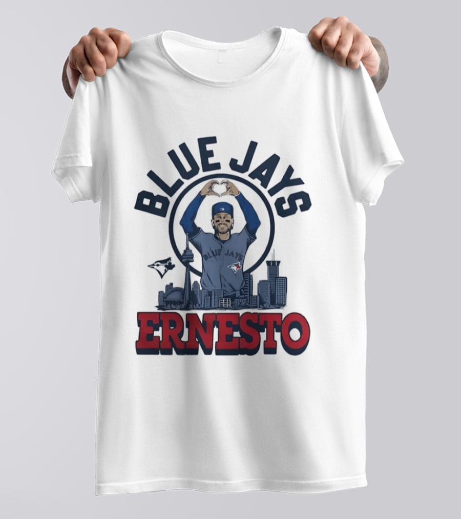 Toronto Blue Jays Skyline Ernesto Player T-Shirt