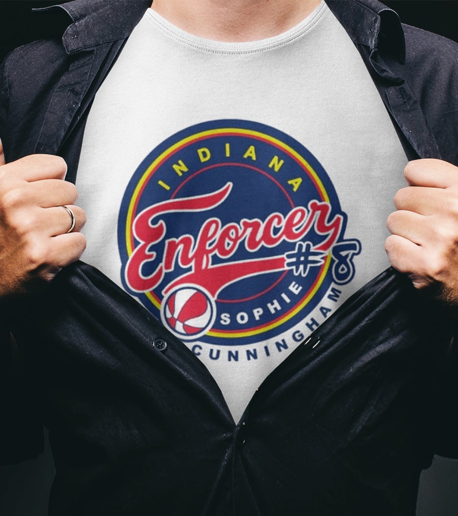 Indiana Enforcer Sophie Cunningham #8 T-Shirt