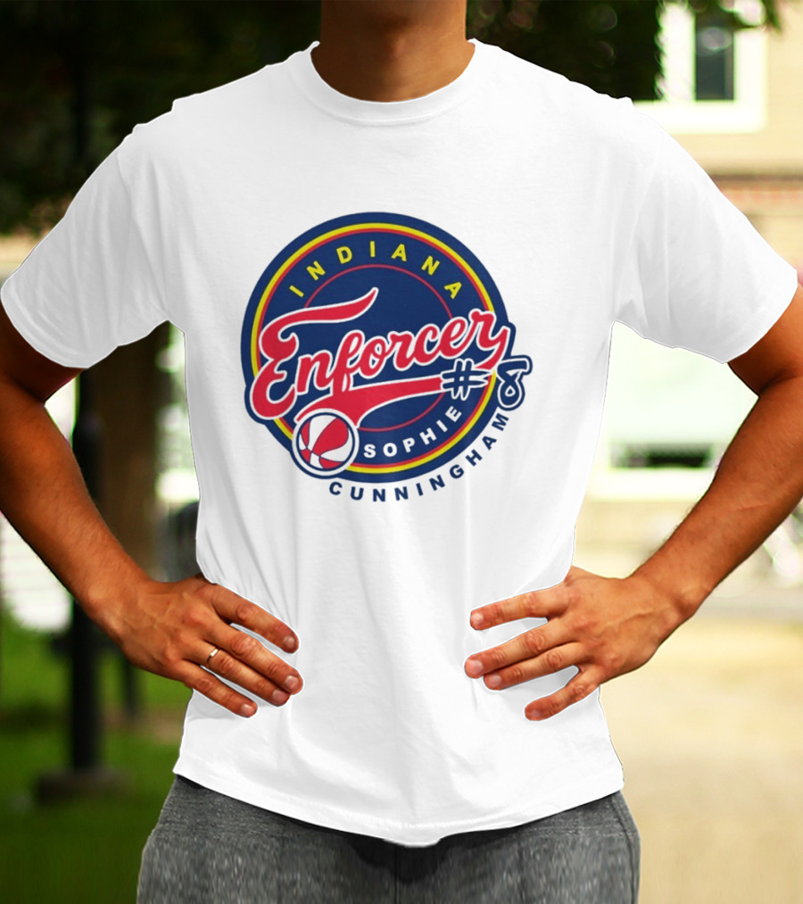 Indiana Enforcer Sophie Cunningham #8 T-Shirt