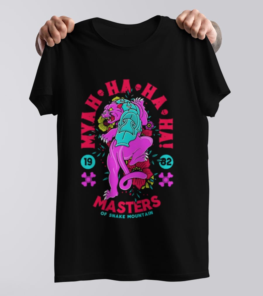 Mwah Ha Ha Ha Masters Of Snake Mountain 1982 T-Shirt