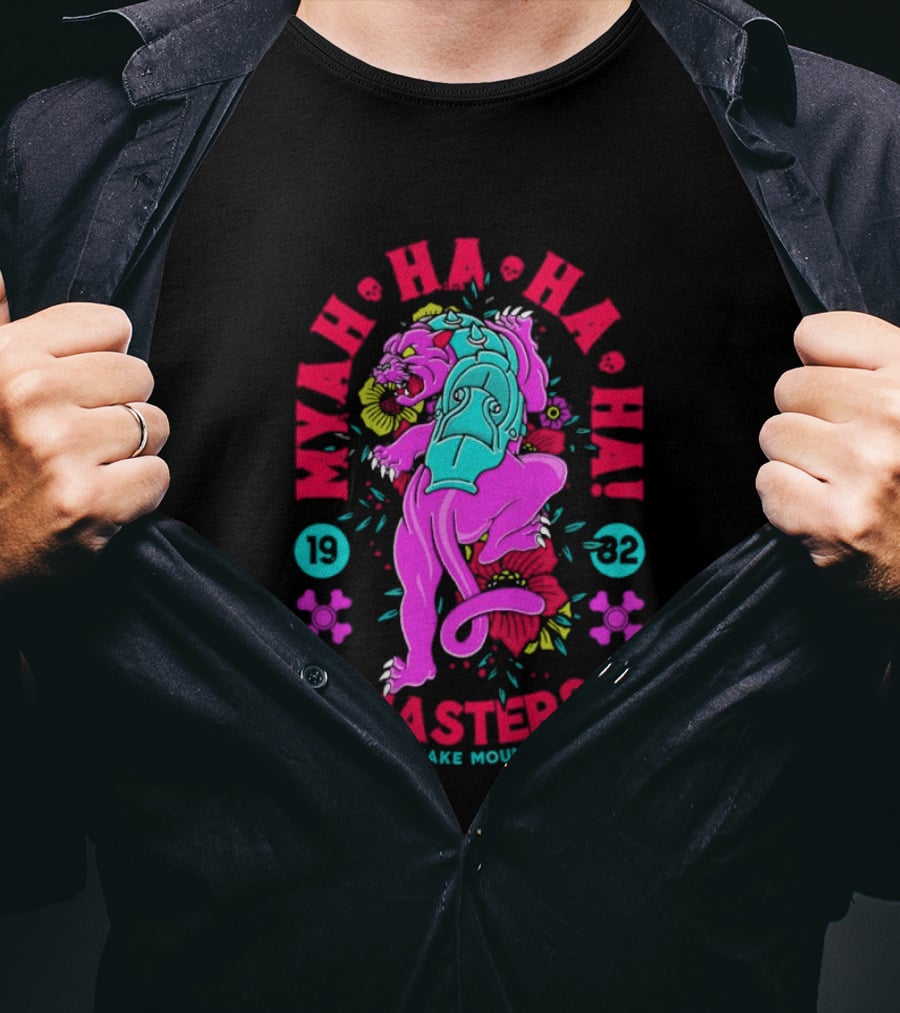 Mwah Ha Ha Ha Masters Of Snake Mountain 1982 T-Shirt