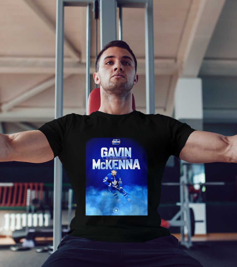 Gavin McKenna 1st Overall Pick 2026 NHL Draft Toronto Maple Leafs T-Shirt