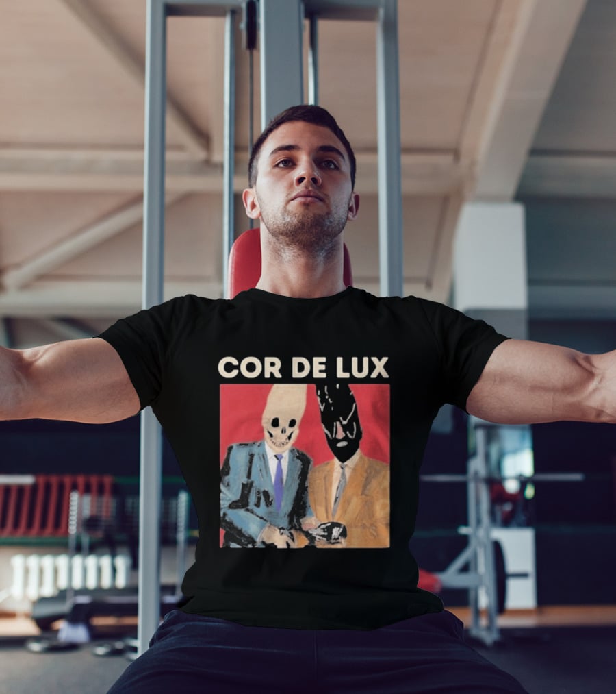 COR DE LUX Surreal Suited Figures T-Shirt