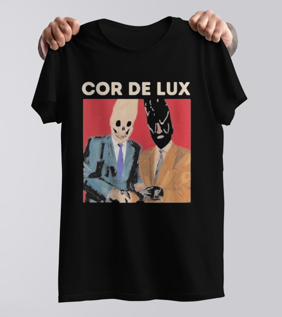 COR DE LUX Surreal Suited Figures T-Shirt