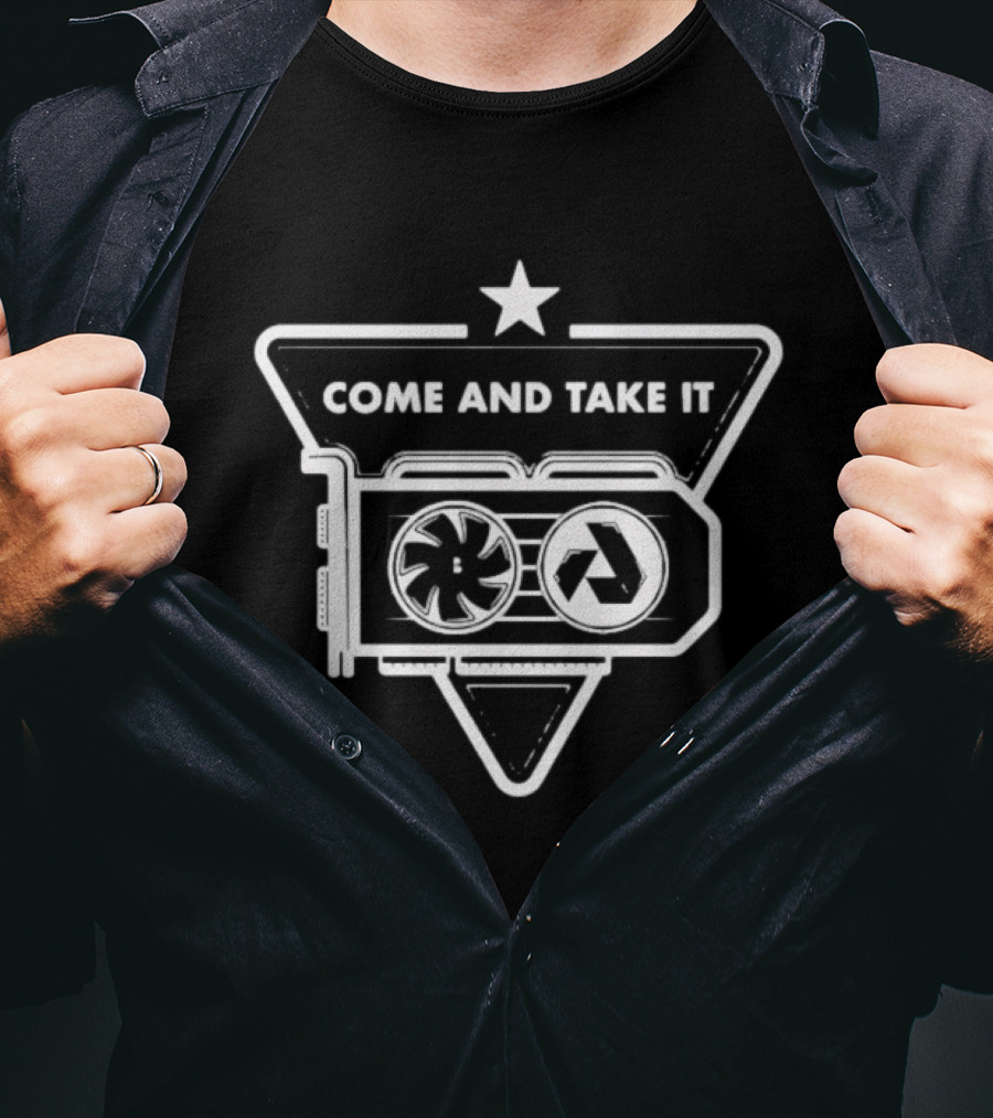 Come And Take It Akash Bitcoin Crypto Graphic Card T-Shirt