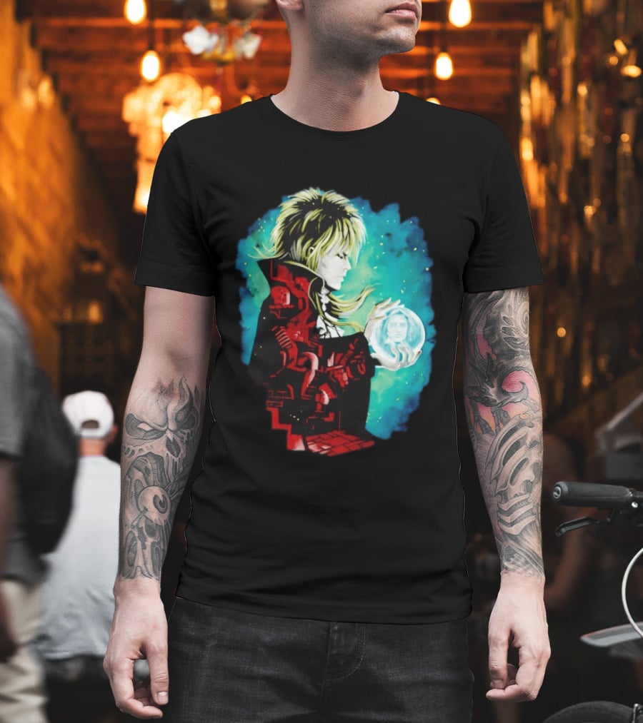Labyrinth Jareth And Sarah Magic Orb T-Shirt