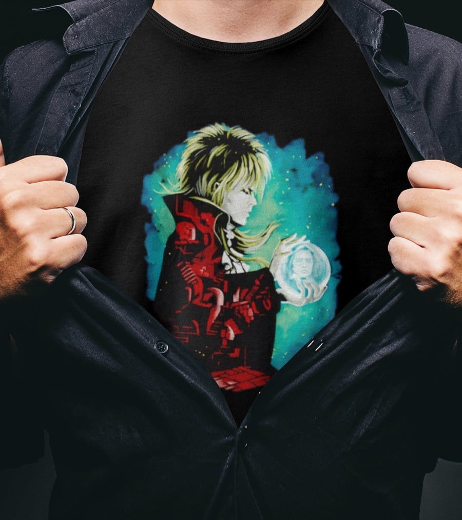 Labyrinth Jareth And Sarah Magic Orb T-Shirt