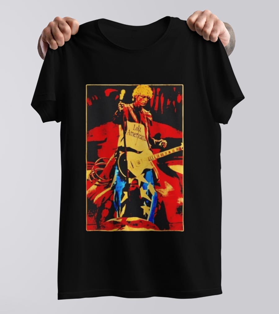Lost Americana Kurt Cobain Nirvana Grunge T-Shirt