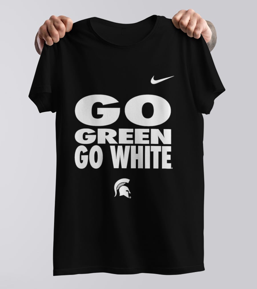 Nike Michigan State Spartans Go Green Go White T-Shirt