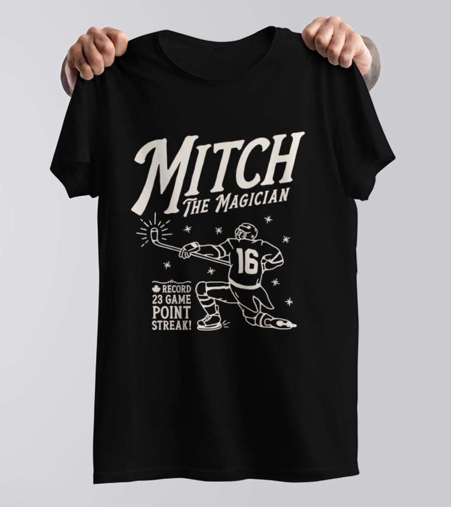 Mitch The Magician 16 Toronto Maple Leafs 23 Game Point Streak T-Shirt
