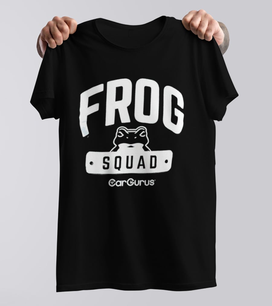 Frog Squad CarGurus Vintage Style Frog Embossed T-Shirt