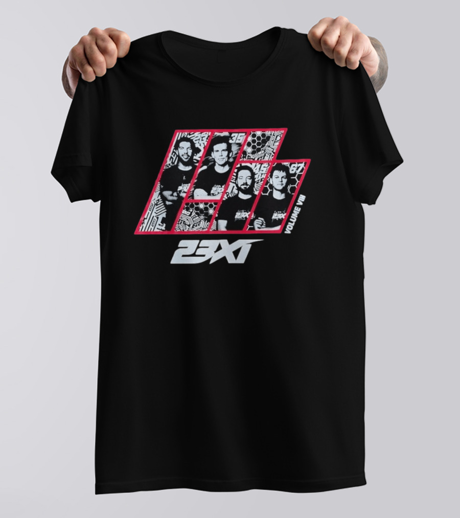 23XI Racing Volume VII NASCAR Bubba Wallace Dr Martens 67 T-Shirt