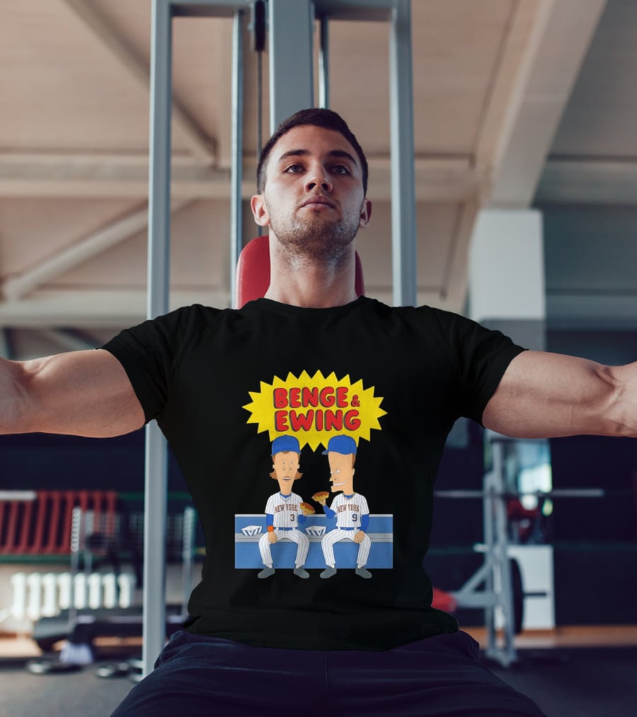 Benge & Ewing New York Mets Beavis And Butt Head T-Shirt