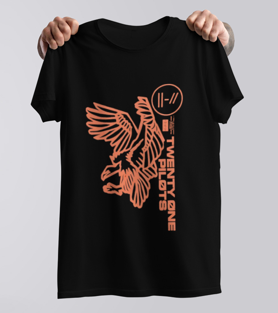 Twenty One Pilots Trench Vulture La Prima Estate Festival T-Shirt