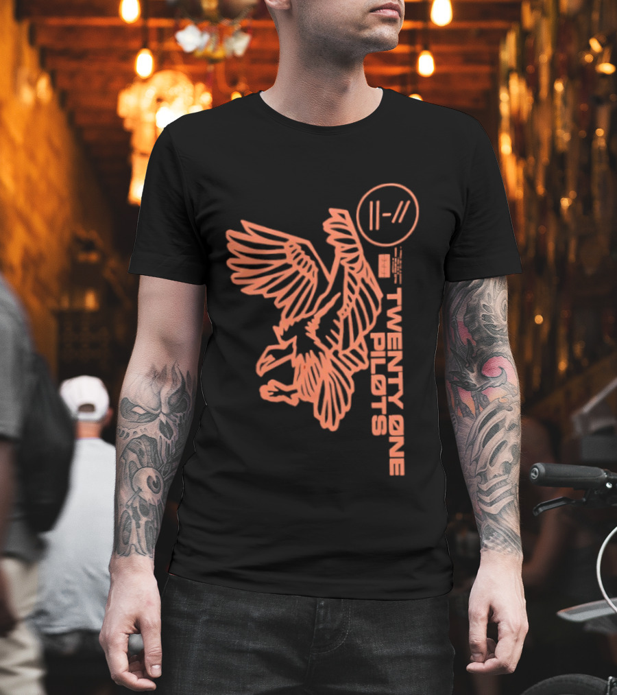 Twenty One Pilots Trench Vulture La Prima Estate Festival T-Shirt