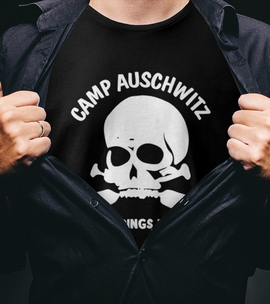 Camp Auschwitz Work Brings Freedom History T-Shirt