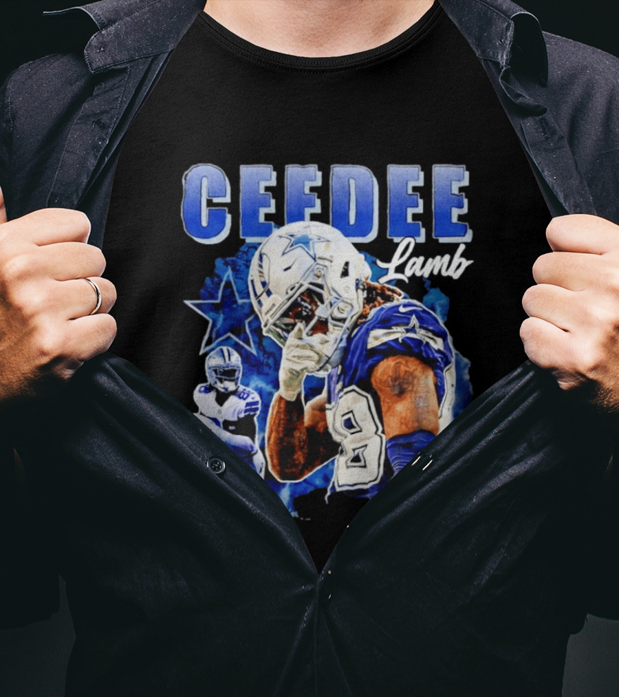 CeeDee Lamb Dallas Cowboys 88 NFL Draft Player 2026 T-Shirt