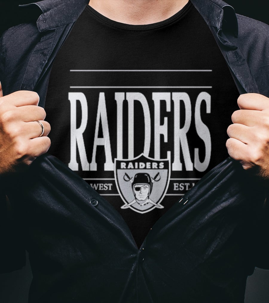 Las Vegas Raiders AFC West Est 1960 Raiders T-Shirt