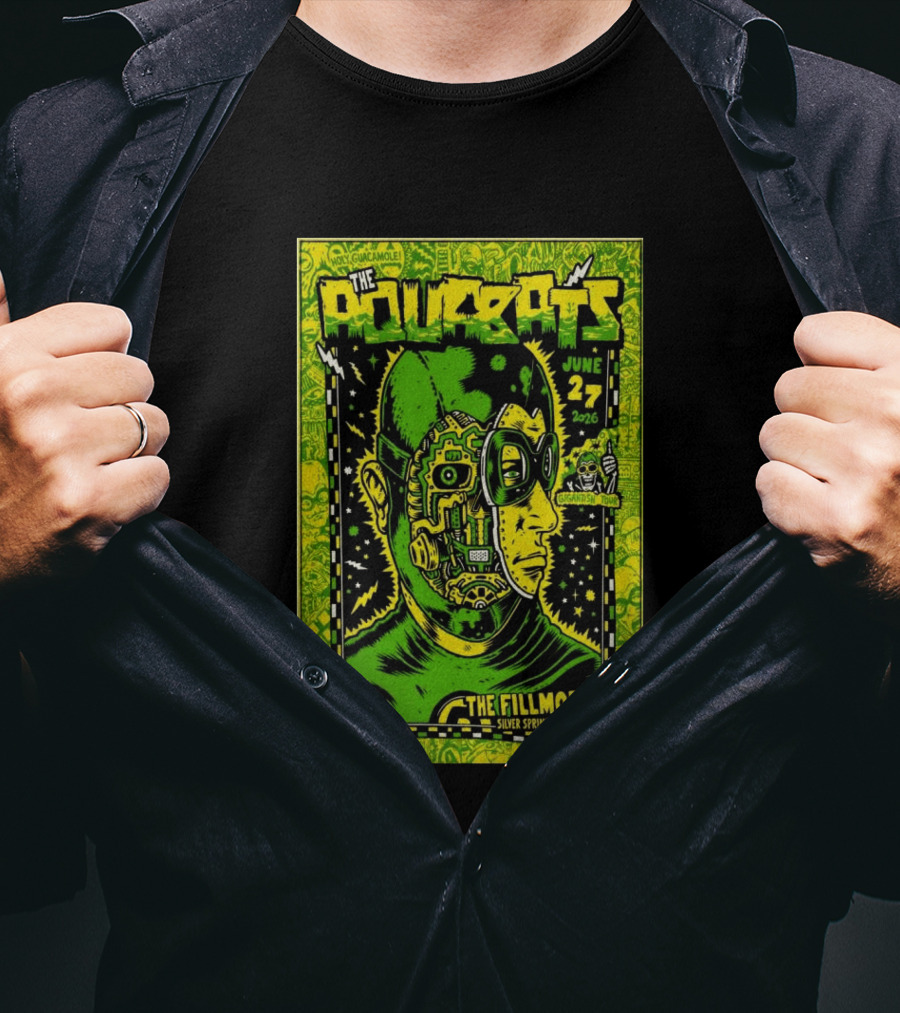 The Aquabats Holy Guacamole Tour Silver Spring June 27 2026 The Fillmore T-Shirt