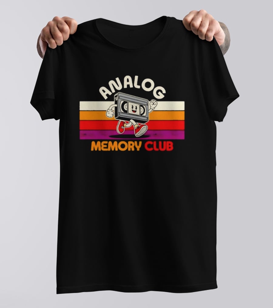 Analog Memory Club VHS Tape T-Shirt