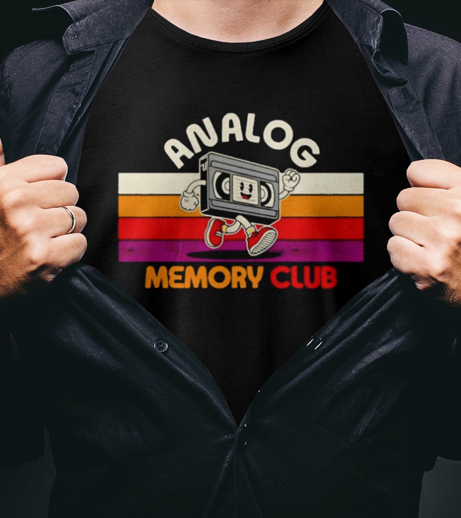 Analog Memory Club VHS Tape T-Shirt