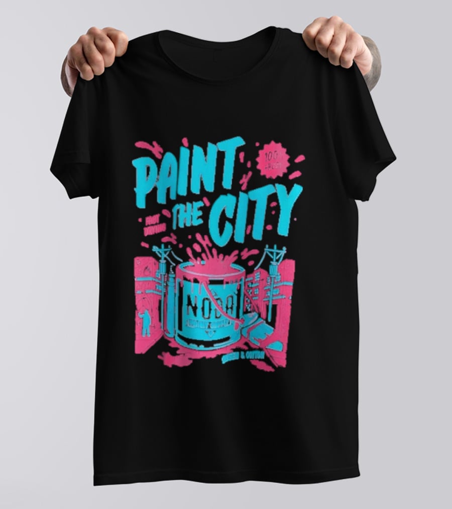 Paint The City Nola New Orleans Drew Orleans T-Shirt