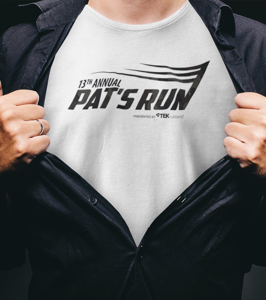 13th Annual Pat's Run Teksystems Event T-Shirt