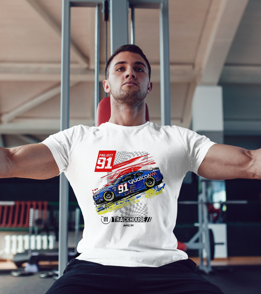 Project 91 Trackhouse Racing Qualcomm NASCAR T-Shirt