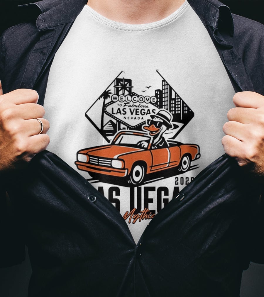 Las Vegas 2026 Duck Driving Convertible Flom Mythical Lan T-Shirt