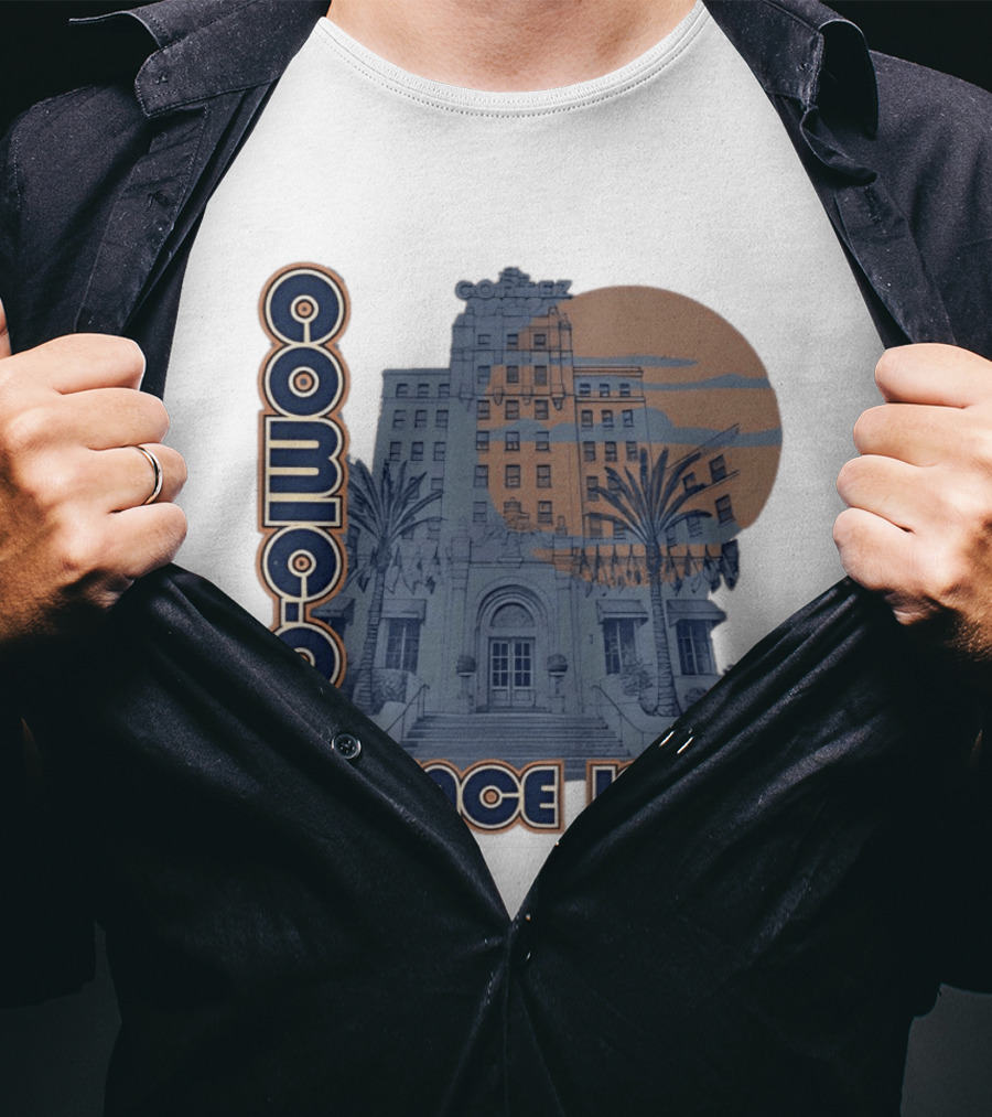 El Cortez Hotel Comic Con Since 1970 Urban Skyline T-Shirt
