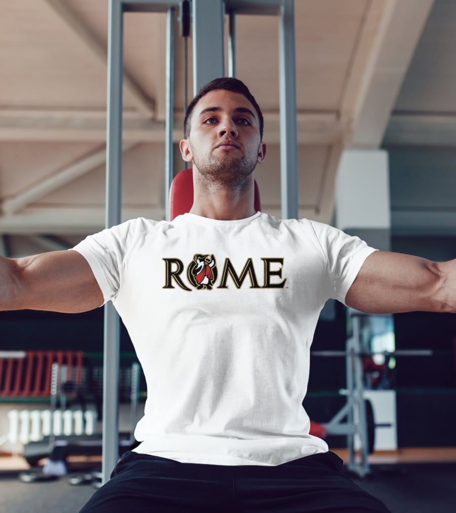 Rome Penguin Animal Gladiator T-Shirt