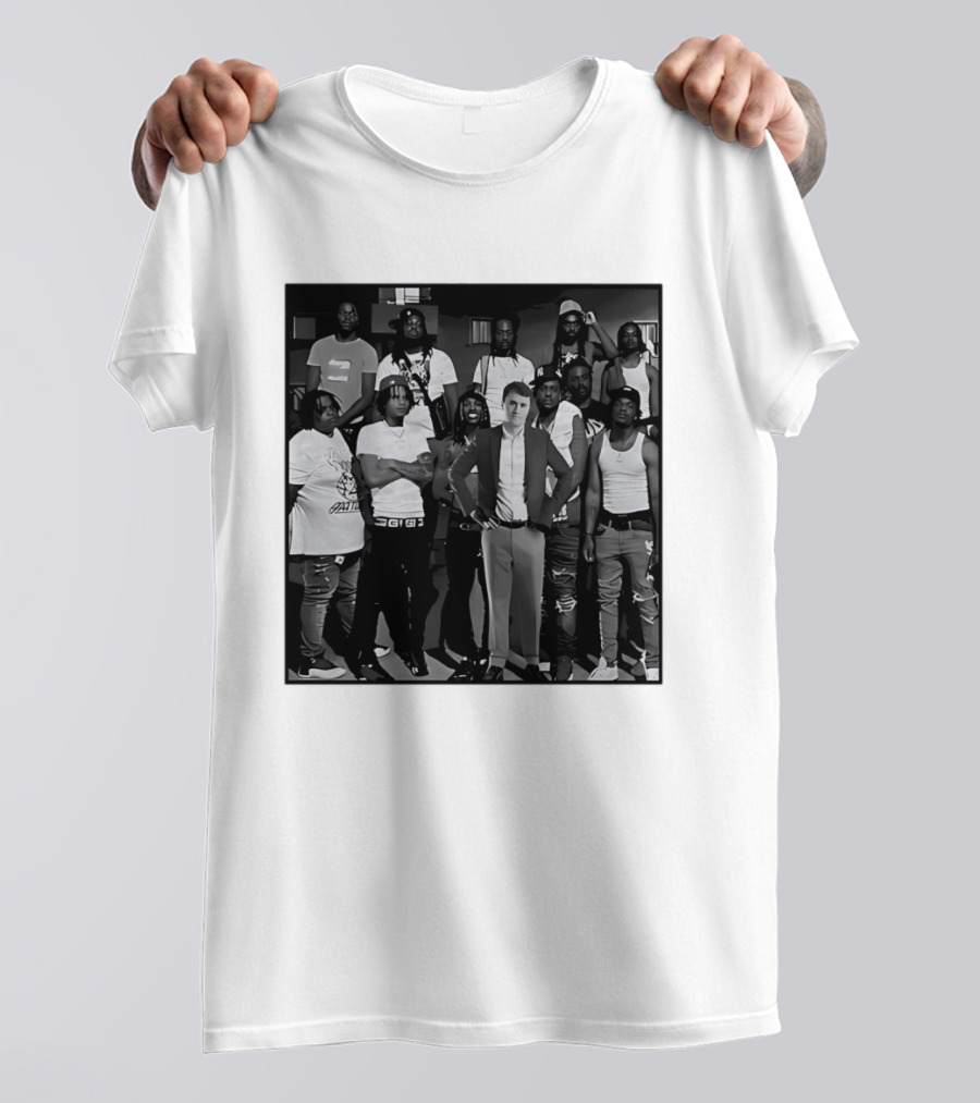 Group Photo Urban Streetwear Crew Team T-Shirt