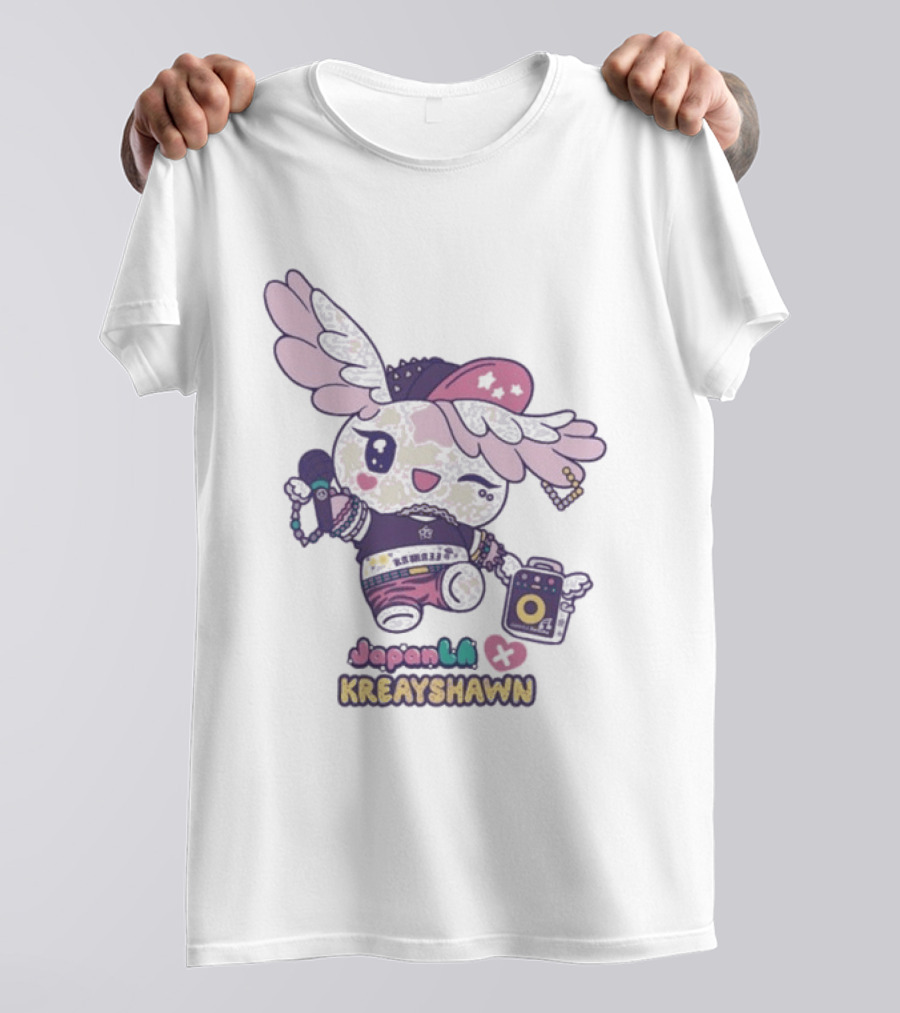 Michi Kreayshawn JapanLA Kawaii Bunny DJ Vibes T-Shirt