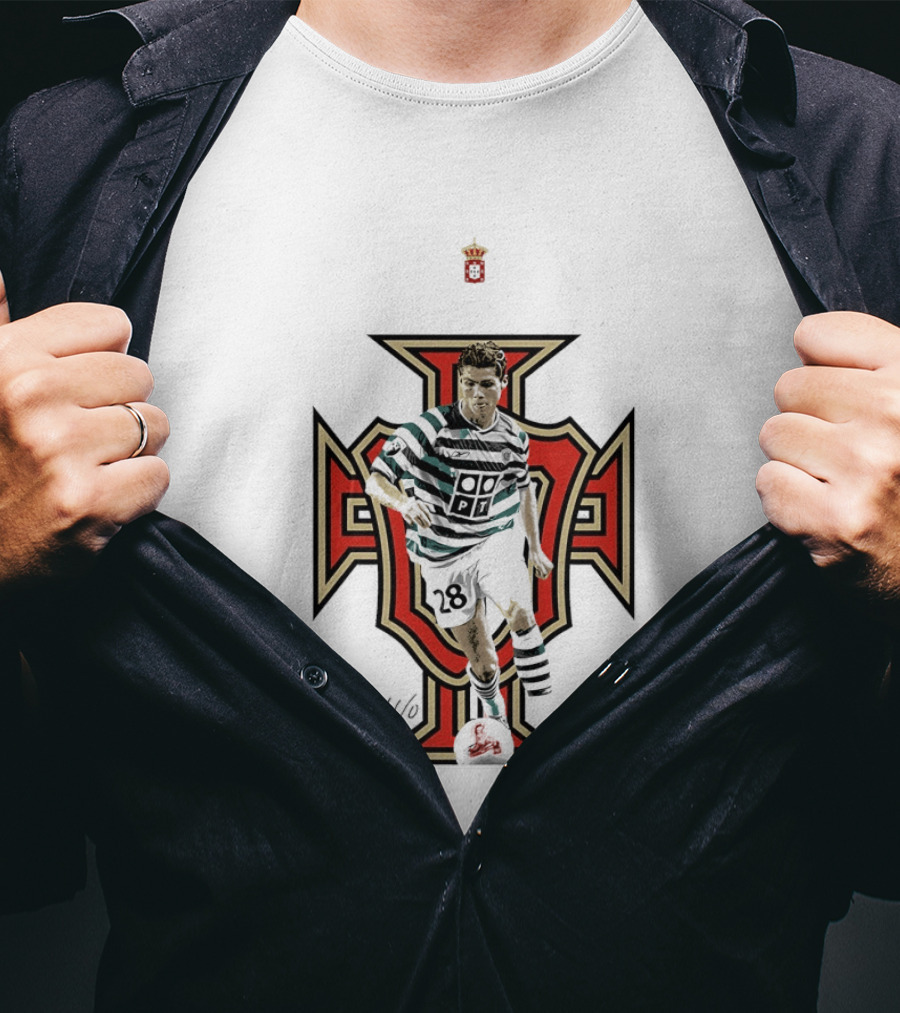 Cristiano Ronaldo Sporting CP Iconic Portugal T-Shirt