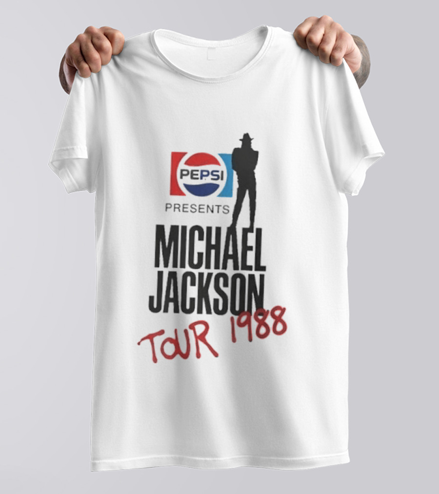 Pepsi Presents Michael Jackson Tour 1988 T-Shirt